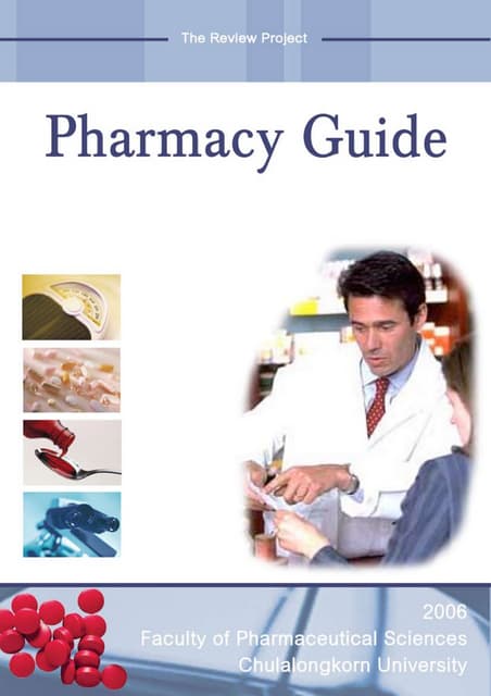 Pharmacy Guide Pharmacy of Chula | PDF