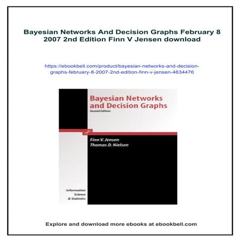 Bayesian Networks And Decision Graphs February 8 2007 2nd Edition Finn V Jensen