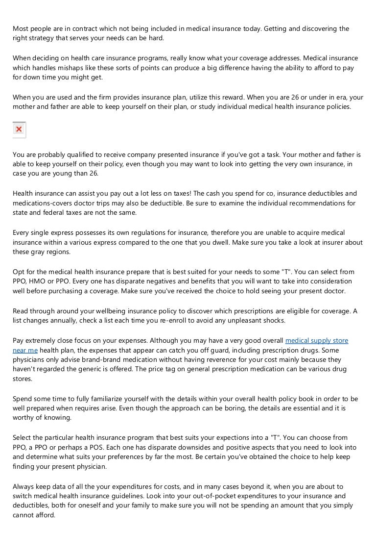 can i get medical insurance today