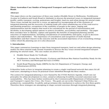 Alex Iljin Paper for 2011 AITPM Conference