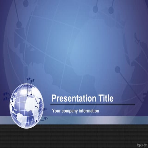 Global Partner PPT Presentation Template | Export Business PowerPoint Themes