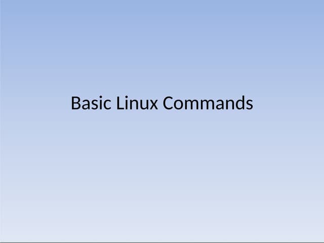 232623113-Basic-Linux-Commands.docx linux unix