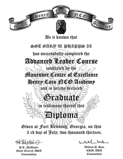 ALC Diploma