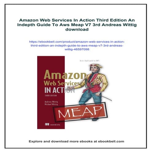 Amazon Web Services In Action Third Edition An Indepth Guide To Aws Meap V7 3...