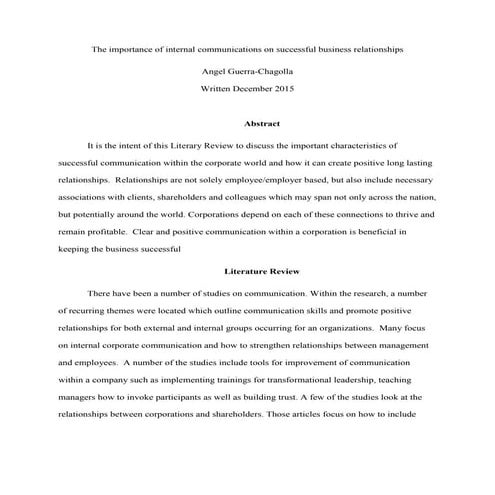 internal communications