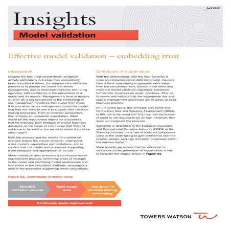 Insights-Model-Validation