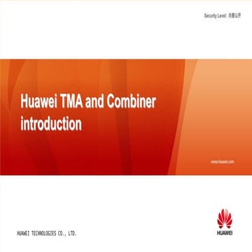 233424014-Huawei-TMA-and-Combiner-Introduction.pptx