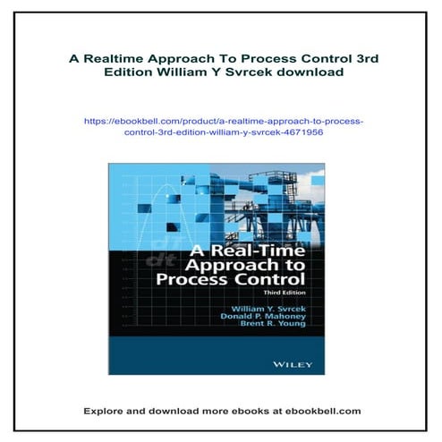 A Realtime Approach To Process Control 3rd Edition William Y Svrcek
