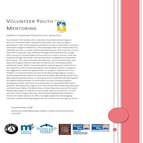 Program Survey Report June 2015