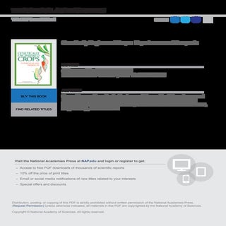 Genetically Engineered Crops: Exper...