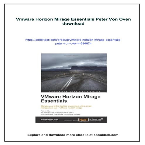 Vmware Horizon Mirage Essentials Peter Von Oven