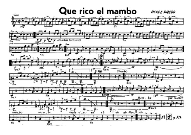 Perez prado-que-rico_el_mambo | PDF