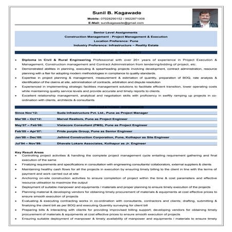 Sunil Final Resume