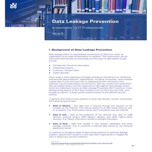 data-leakage-prevention | PDF