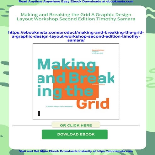 Making and Breaking the Grid A Graphic Design Layout Workshop Second Edition ...