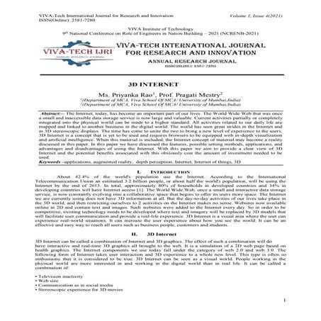 3D INTERNET
