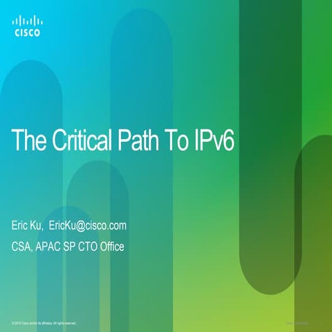 237 06 12 12 The Critical Path To I Pv6 V5