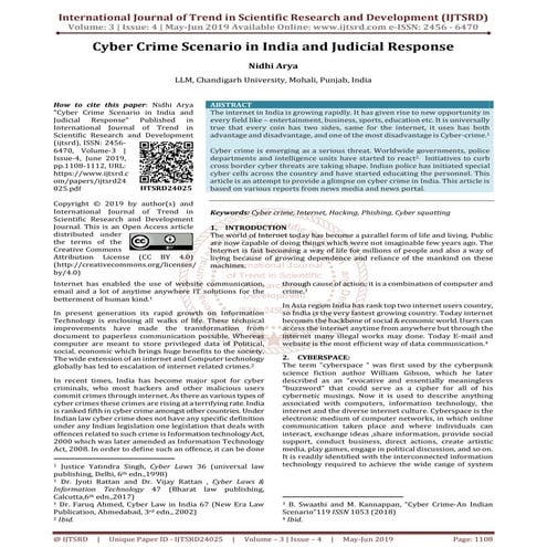 HISTORICAL GENESIS AND EVOLUTION OF CYBER CRIME AND CYBER SECURITY LAWS ...