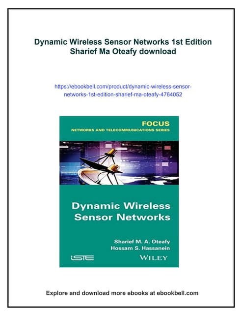 Dynamic Wireless Sensor Networks 1st Edition Sharief Ma Oteafy