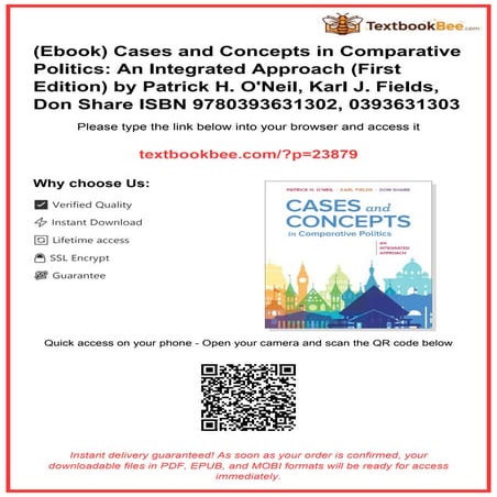 Comprehensive Guide to Cases and Concepts in Comparative Politics by O ...