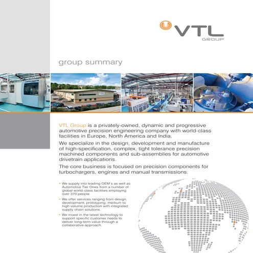 VTL Group Overview | PDF | Automotive Industry | Industries