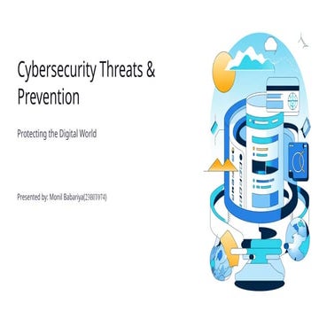 Cybersecurity  Threats  and   Prevention