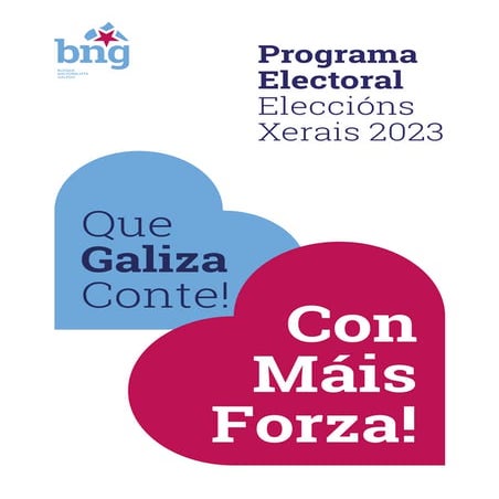 Programa electoral das Xerais de 2023