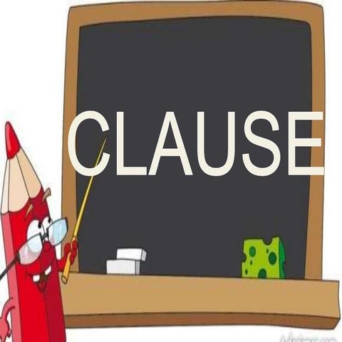 Eng 7 Clause | PPTX