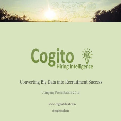 Cogito Converting Data into Recruitment Success