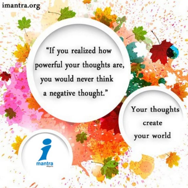Your thoughts create your world | PDF