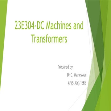 23E304-DC Machines and Transformers-PPT.pptx
