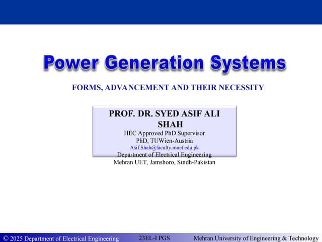 23 EL PGS Sec-I (Shared).ppt power generation systems