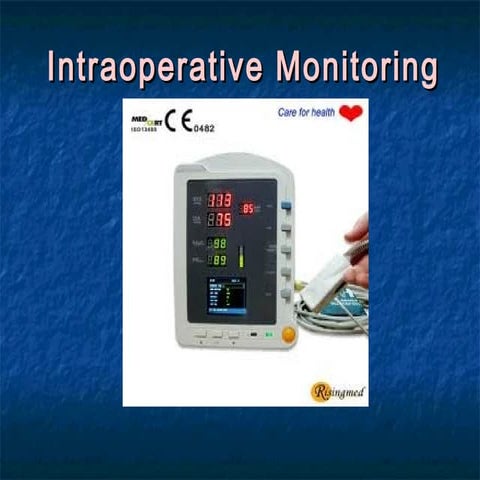 intraoperative monitoring