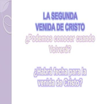 23 La Segunda Venida 05 - Análisis de citas 5