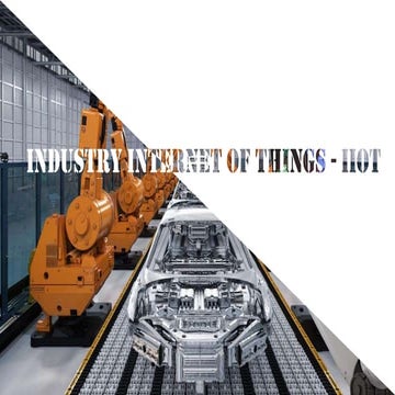 Industrial internet of things and its applications