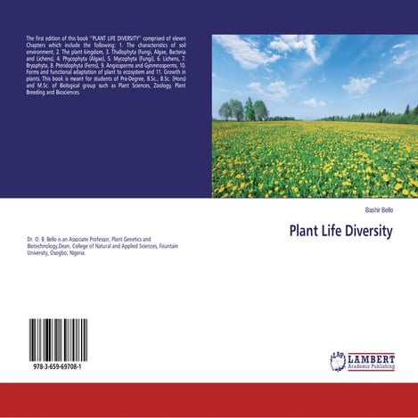 BOOK: PLANT LIFE DIVERSITY