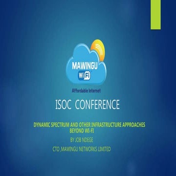 TVWS use case in Kenya