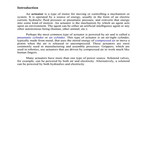 vinay kumar   actuators report