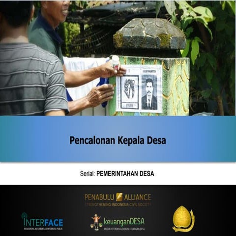 24. pencalonan kepala desa