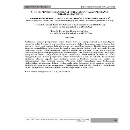 Ahmad Azrin Adnan Ahmad Amirul Ihsan Abdul Hakim Abdullah Pdf