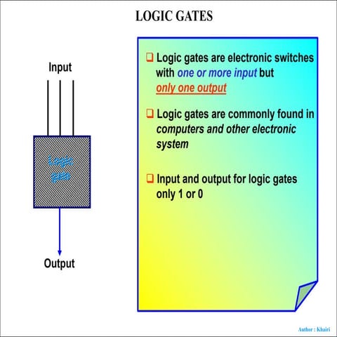 24.logic gates | PDF