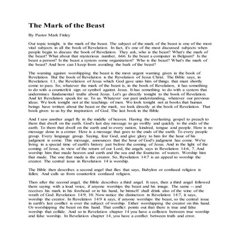 24. mob   the mark of the beast