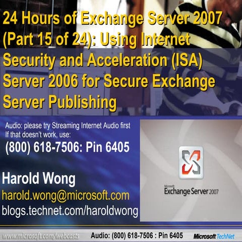 24  Hours Of  Exchange  Server 2007 ( Part 15 Of 24)