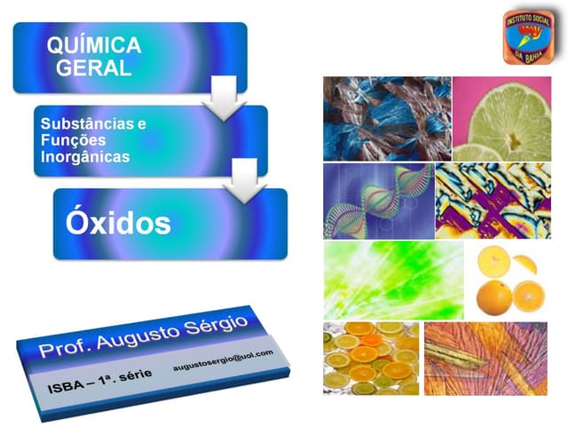Aula Digital de Química - Óxidos