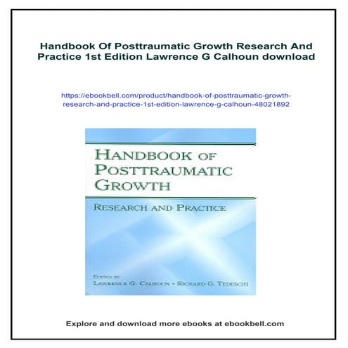 Understanding Post-Traumatic Growth (PTG) | PDF