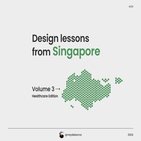 Design lessons from Singapore | Volume 3