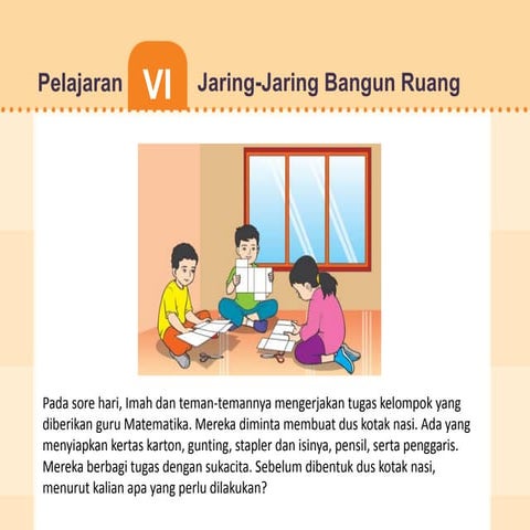 Jaring jaring Bangun Ruang Kelas 5