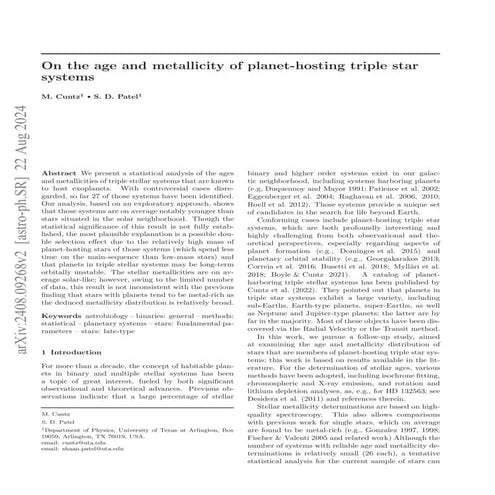 On the age and metallicity of planet-hosting triple star systems