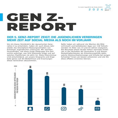 Factsheet Gen-Z Report von xeit AG - 2024