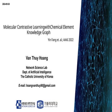 240930_Thuy_Labseminar[Molecular Contrastive LearningwithChemical Element Kno...
